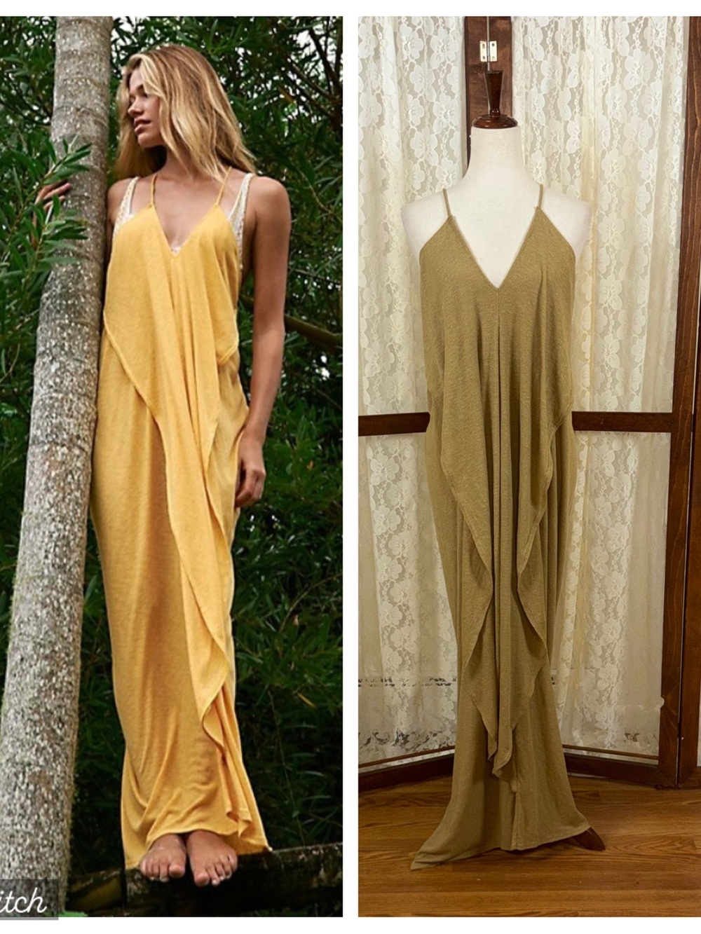 Gorgeous Free People Positano Beach Maxi Dress